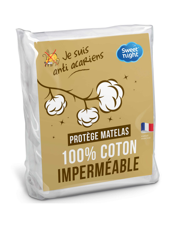 Protège matelas 100 % coton