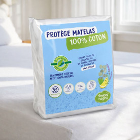 Alèse, protège matelas anti-acariens - 100% naturel végétal