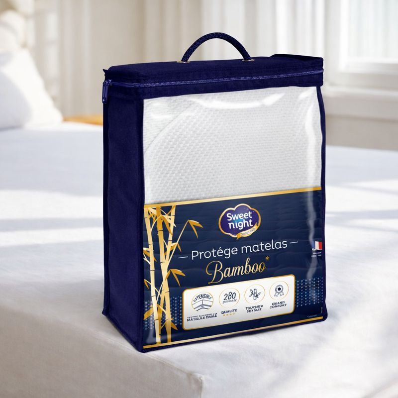 Alèse, protège matelas bambou - Doux et confortable