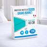 protege matelas grand bonnet 40 cm - sweetnight