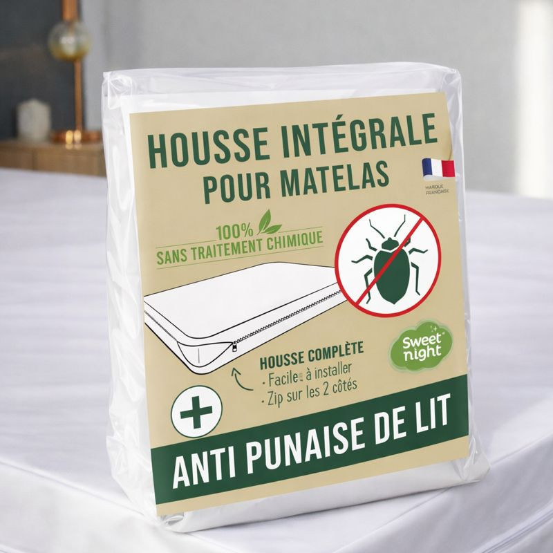 Housse anti punaise de lit - Certifié Oekotex