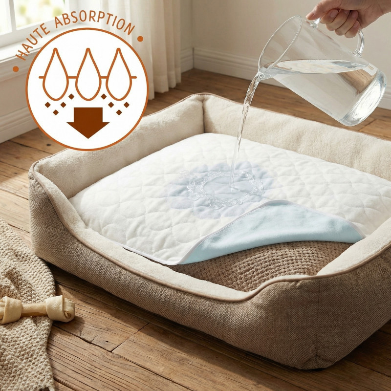 Tapis apprentissage - Anti-fuite pour Animaux
