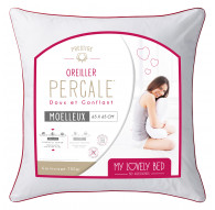 Oreiller gonflant percale
