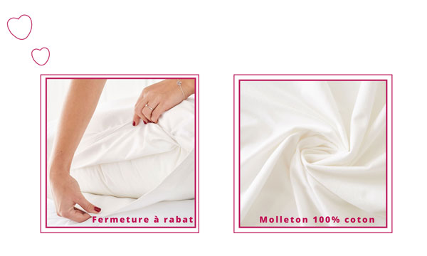 protège oreiller anti acariens
